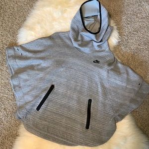 Nike Cowlneck Poncho Hoodie